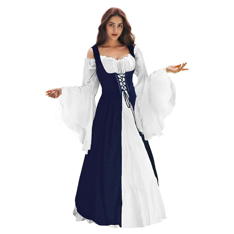 Renaissance Dress Women Medieval Dress Ren Faire Costume Renaissance Outfit Irish Dress Halloween Costume for Women