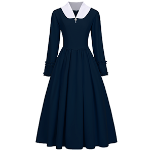 Colonial Dress for Women Modest Prairie Colonial Dress Civil War Dresses Pioneer Costume Dress