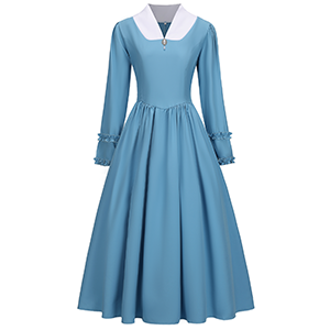 Colonial Dress for Women Modest Prairie Colonial Dress Civil War Dresses Pioneer Costume Dress