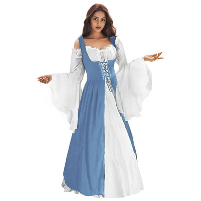 Renaissance Dress Women Medieval Dress Ren Faire Costume Renaissance Outfit Irish Dress Halloween Costume for Women