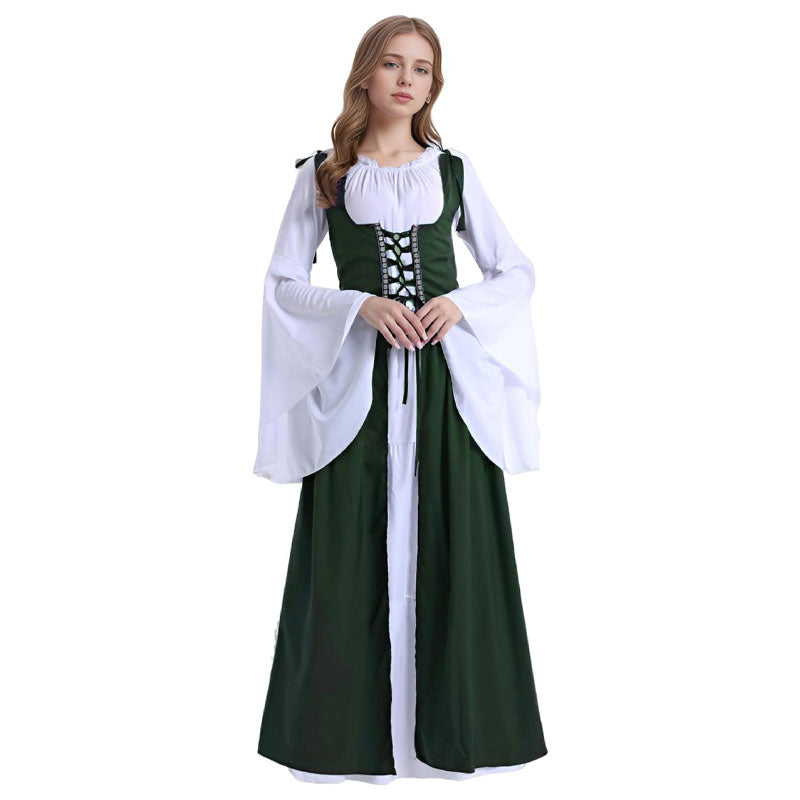 Renaissance Dress Women Medieval Dress Ren Faire Costume Renaissance Outfit Irish Dress Halloween Costume for Women