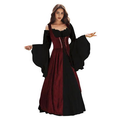 Renaissance Dress Women Medieval Dress Ren Faire Costume Renaissance Outfit Irish Dress Halloween Costume for Women